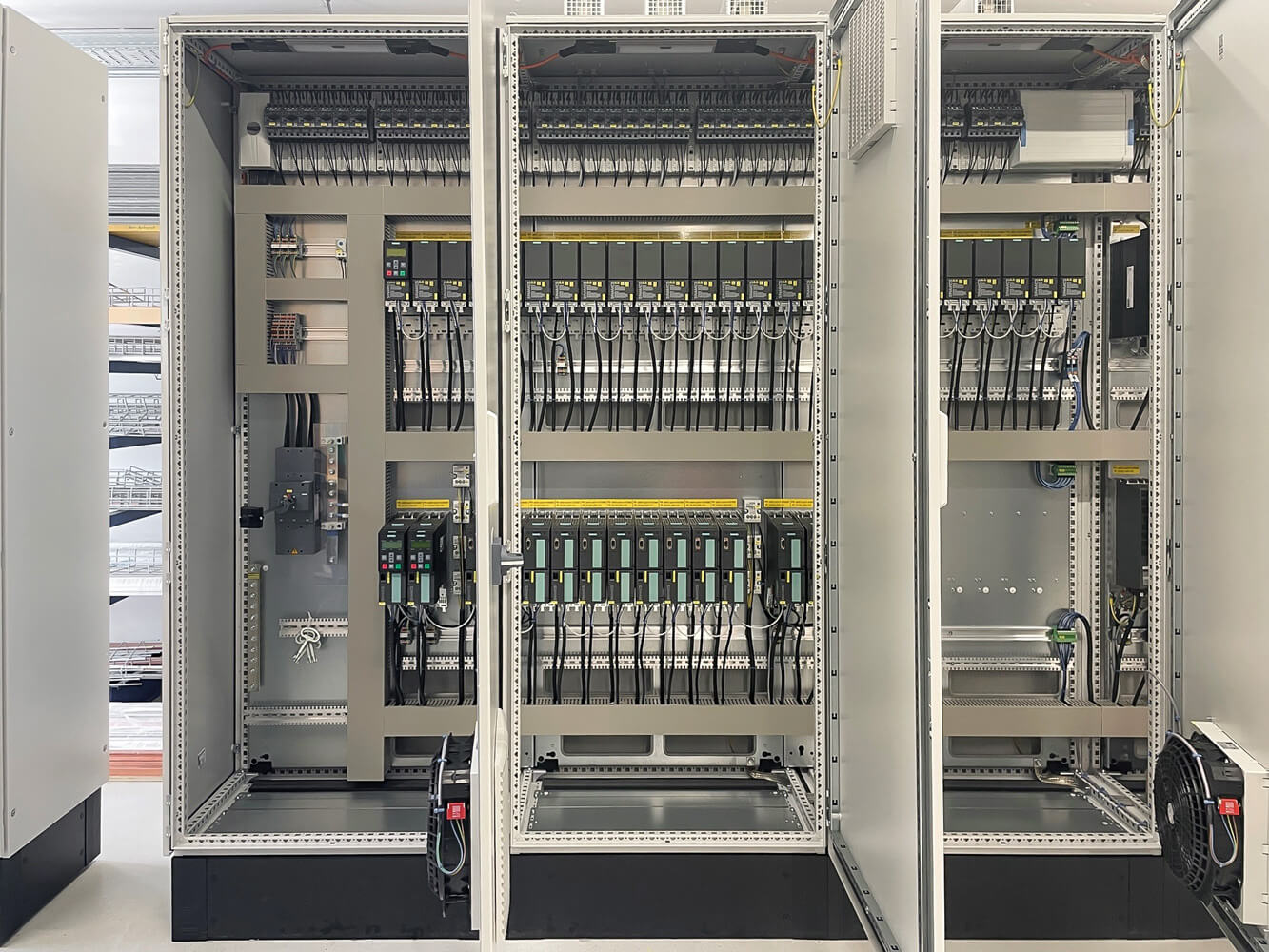 Steuerung der kompletten Prozessautomation