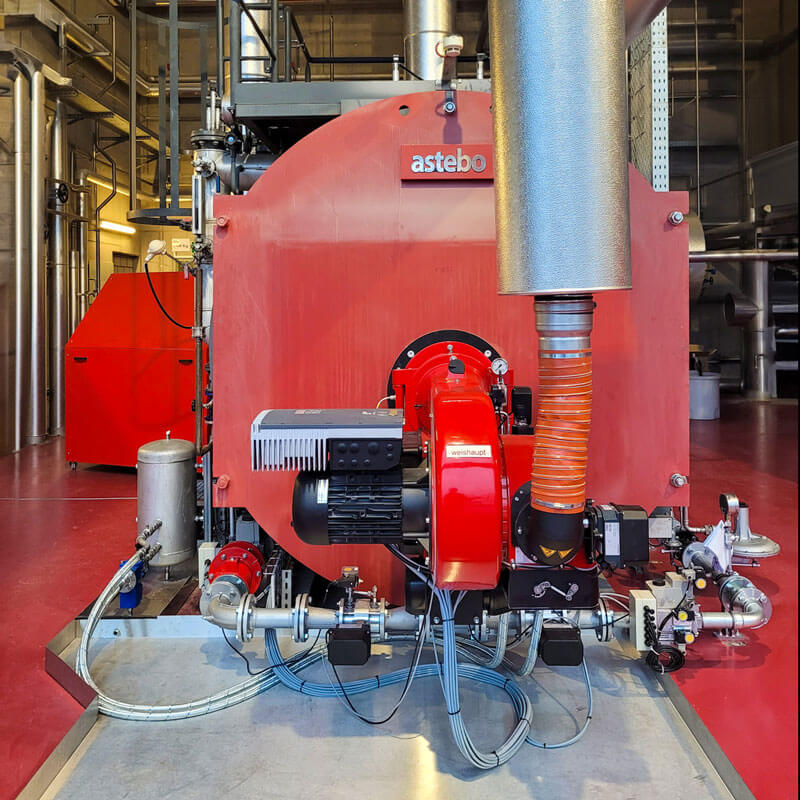 Retrofit-Steuerung Dampferzeuger für Brauerei Locher AG