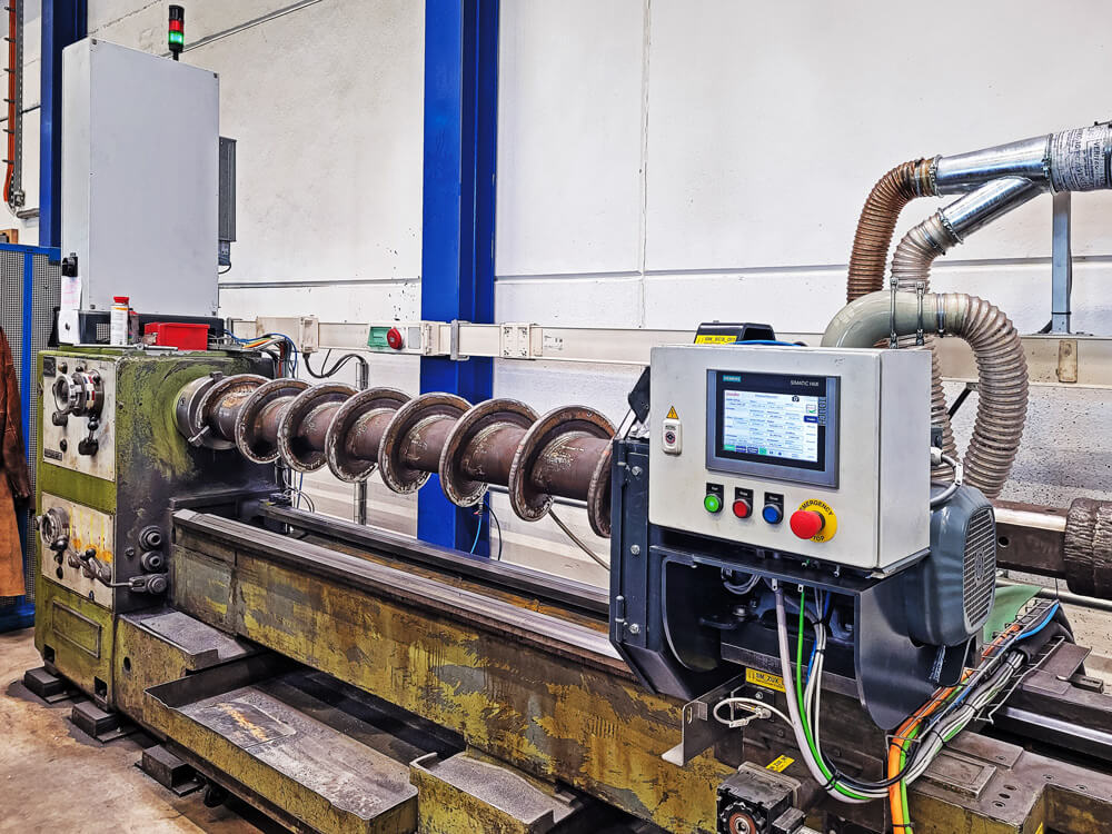 Retrofit und Modernisierung einer Drehbank bei Veritec AG