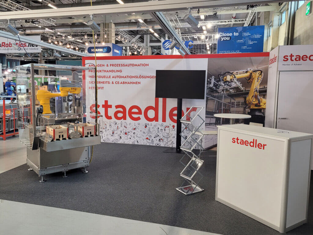 Staedler Automation AG zeigt Innovation am Stand an der SINDEX 2025 in Bern, Schweiz
