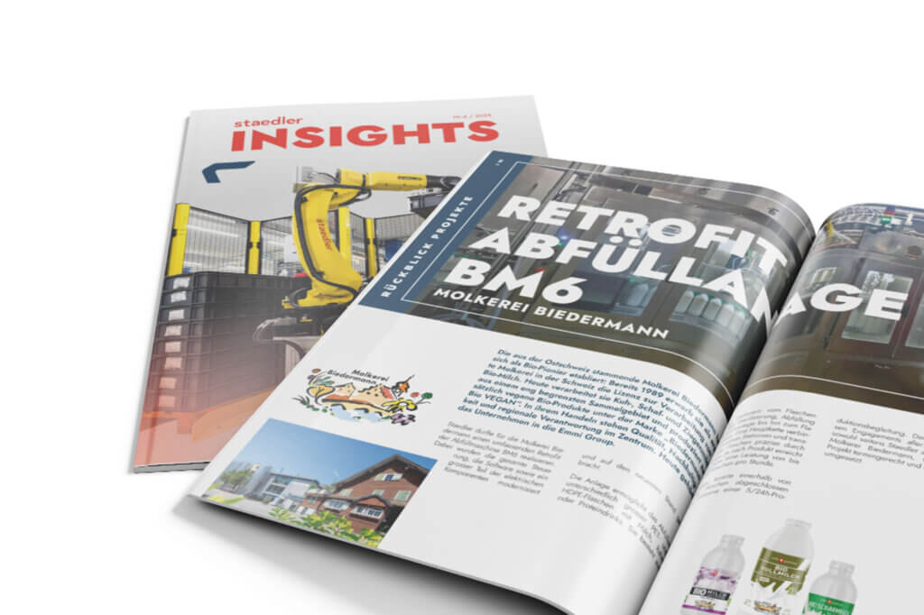 Offen dargelegtes Staedler Insight Magazin Nr. 6 / 2025