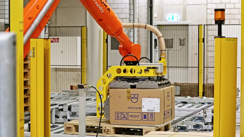 Staedler Automation AG Projekt V-ZUG Zephyr Ost Produkthandling