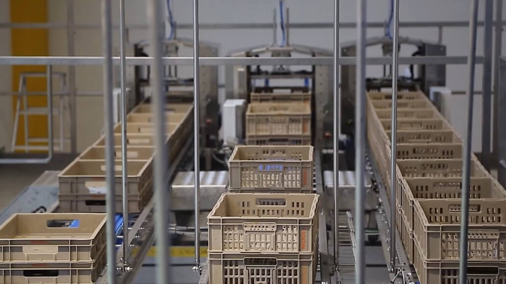 Migros Luzern Gebindeanlage - Realisierung der Steuerung durch Staedler Automation AG