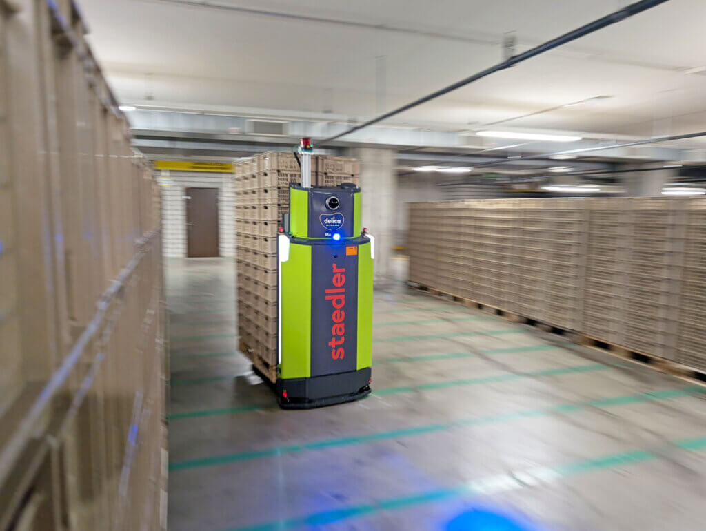 Staedler Automation Mobile Robotik im Einsatz