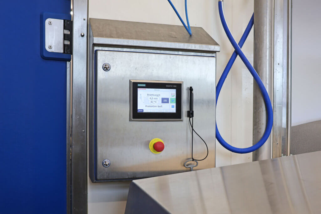 Steuerung einer Kochanlage in der Lebensmittelindustrie von Staedler Automation AG